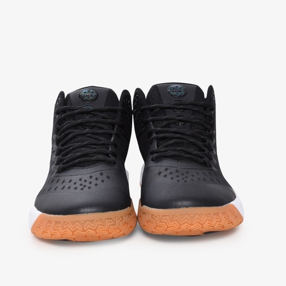 🧡EUC🧡AND 1 Attack Mid Basketball Shoes Black Junebug Gum Size 13 D3009MBZT - Picture 5 of 16